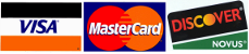 Visa MasterCard Discover